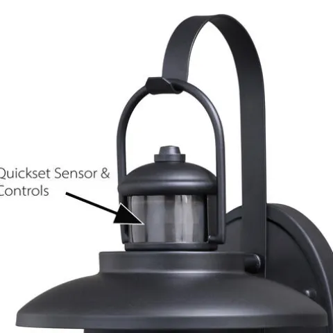 Brand New Patriot Lighting® Dualux® Bridgeport Oil-Rubbed Bronze Outdoor Wall Light