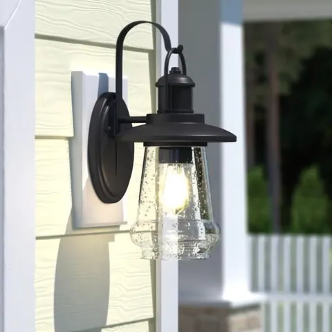 Brand New Patriot Lighting® Dualux® Bridgeport Oil-Rubbed Bronze Outdoor Wall Light