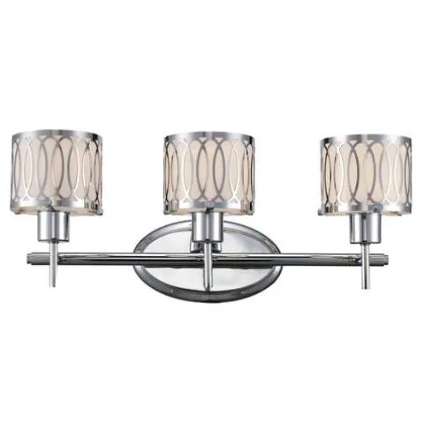 Brand New Patriot Lighting® Wendy 3-Light Chrome Vanity Light