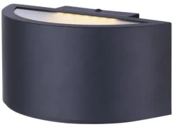 Brand New Patriot Lighting® Muriel Black Led Outdoor Wall Light