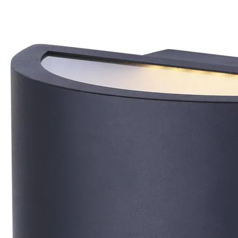 Brand New Patriot Lighting® Muriel Black Led Outdoor Wall Light