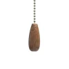 Brand New Patriot Lighting® Pecan Teardrop Pull Chain