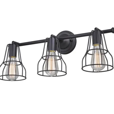 Brand New Patriot Lighting® Clybourn Oil Rubbed Bronze 3 Light Vanity Light