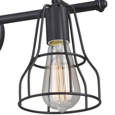 Brand New Patriot Lighting® Clybourn Oil Rubbed Bronze 3 Light Vanity Light