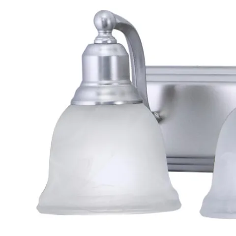 Brand New Patriot Lighting® Lasalle Brushed Nickel 6 Light Vanity Light