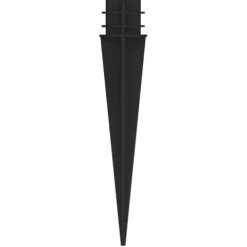 Budget Patriot Lighting® 5-1/2″ Textured Black Metal Spike Replacement – 2 Pk