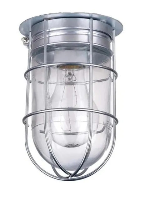 Budget Patriot Lighting® All-Weather 1-Light Wall/Ceiling Barn Light W/ Metal Guard