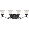 Budget Patriot Lighting® Avenant Bronze 4 Light Vanity Light