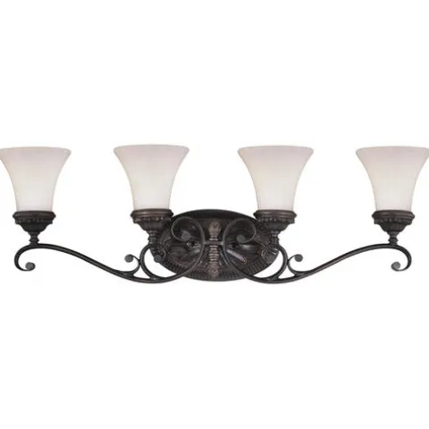 Budget Patriot Lighting® Avenant Bronze 4 Light Vanity Light
