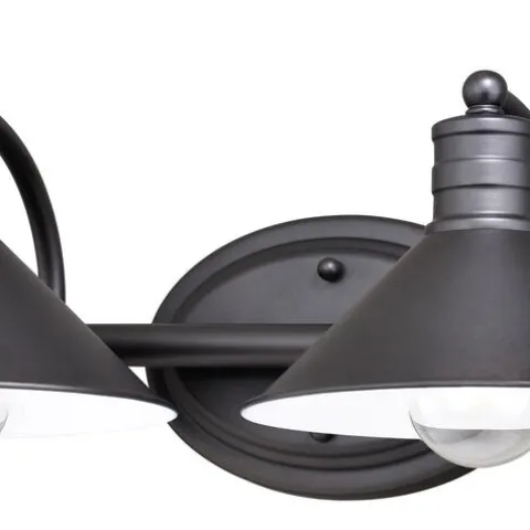 Budget Patriot Lighting® Akron Oil Rubbed Bronze 2 Light Vanity Light