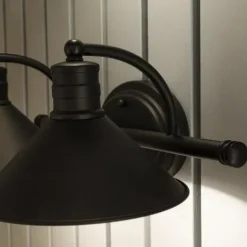 Budget Patriot Lighting® Akron Oil Rubbed Bronze 2 Light Vanity Light