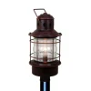 Budget Patriot Lighting® Bainbridge Burnished Bronze Post Light
