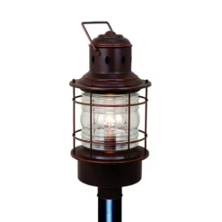 Budget Patriot Lighting® Bainbridge Burnished Bronze Post Light