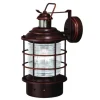 Budget Patriot Lighting® Dualux Bainbridge Burnished Bronze Motion Sensor Outdoor Wall Light