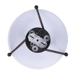 Budget Patriot Lighting® Dee Rubbed Antique Bronze 2-Light Semi-Flush Mount Ceiling Light