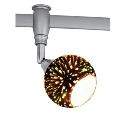 Budget Patriot Lighting® Ernest 1-Light Nickel Track Lighting Head