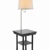 Budget Patriot Lighting® Ellen End Table Floor Lamp