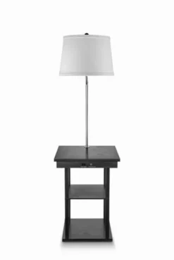 Budget Patriot Lighting® Ellen End Table Floor Lamp