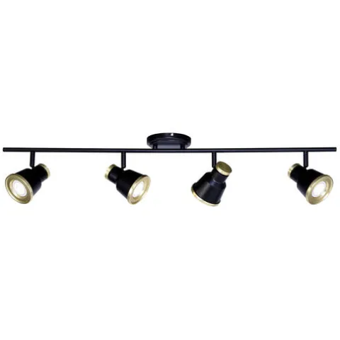 Budget Patriot Lighting® Fairhaven Textured Black Flush Mount Ceiling Light