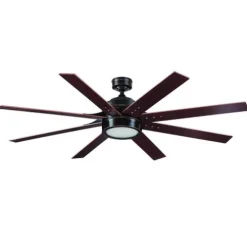 Budget Patriot Lighting™ Grand Haven Ii 62″ Oil-Rubbed Bronze Indoor Led Ceiling Fan