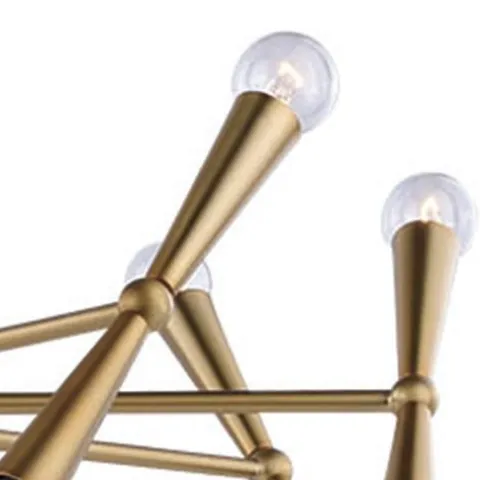 Budget Patriot Lighting® Greer 16-Light Antique Gold Chandelier