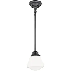 Budget Patriot Lighting® Huntley Oil Rubbed Bronze Mini Pendant