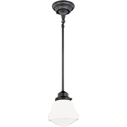 Budget Patriot Lighting® Huntley Oil Rubbed Bronze Mini Pendant
