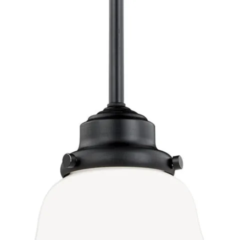 Budget Patriot Lighting® Huntley Oil Rubbed Bronze Mini Pendant