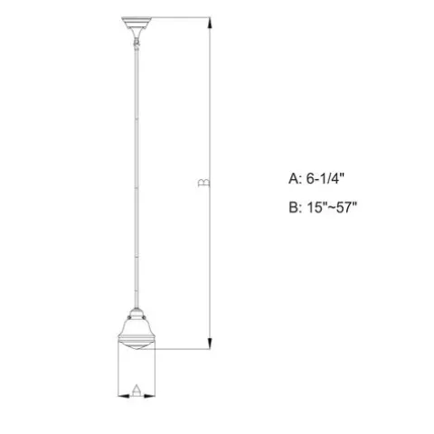 Budget Patriot Lighting® Huntley Oil Rubbed Bronze Mini Pendant