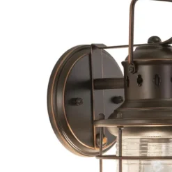 Budget Patriot Lighting® Hyannis Burnished Bronze Outdoor Wall Light
