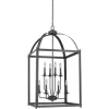 Budget Patriot Lighting® Juliet Architectural Bronze 8 Light Pendant
