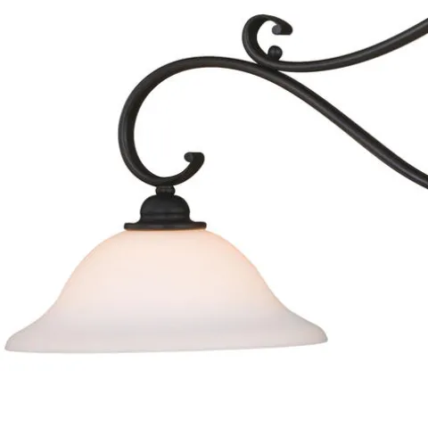 Budget Patriot Lighting® Monrovia Oil Burnished Bronze 3 Light Chandelier