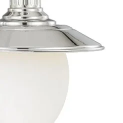 Budget Patriot Lighting® Marina Bay 3-Light Polished Nickel Chandelier