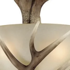 Budget Patriot Lighting® Norwood Black Walnut 3-Light Pendant