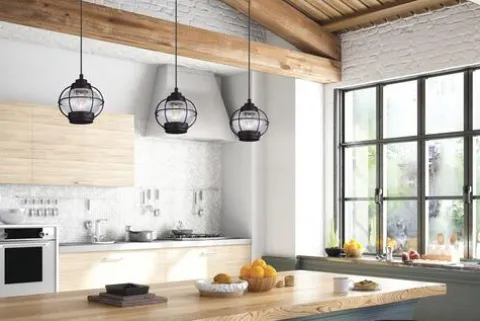 Budget Patriot Lighting® Potter Oil-Rubbed Bronze 1-Light Pendant