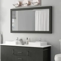 Budget Patriot Lighting® Trevor Satin Nickel 3-Light Vanity Light