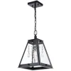 Budget Patriot Lighting® Tremont Matte Black 1 Light Pendant