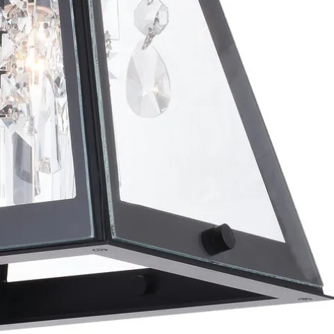 Budget Patriot Lighting® Tremont Matte Black 1 Light Pendant