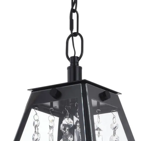 Budget Patriot Lighting® Tremont Matte Black 1 Light Pendant