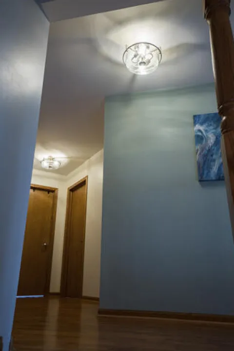 Buy Patriot Lighting® Addison Satin Nickel Semi-Flush Mount Ceiling Light