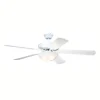 Buy Patriot Lighting™ Apollo Ii 52″ White Indoor Led Ceiling Fan
