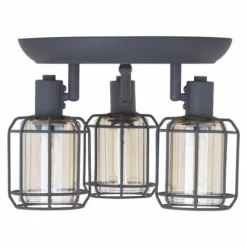 Buy Patriot Lighting® Dorian Matte Gray 3-Light Track Light