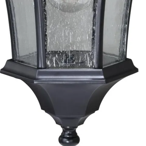 Buy Patriot Lighting® Dualux® Aberdeen Shiny Black Outdoor Wall Light