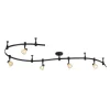 Buy Patriot Lighting® Emma 5-Light Bronze Flexible Track Lighting Set