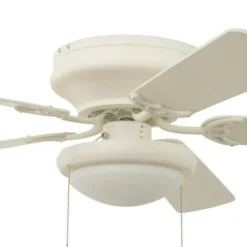 Buy Patriot Lighting™ Gilford 52″ White Indoor Led Ceiling Fan