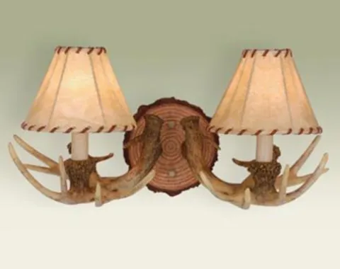 Buy Patriot Lighting® Lodge 2-Light Noachian Stone Indoor Wall Light