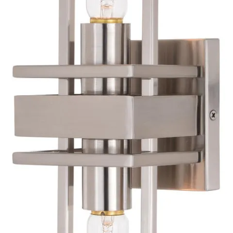 Buy Patriot Lighting® Marquis Satin Nickel 2 Light Wall Light