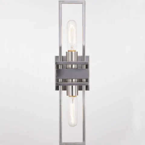 Buy Patriot Lighting® Marquis Satin Nickel 2 Light Wall Light