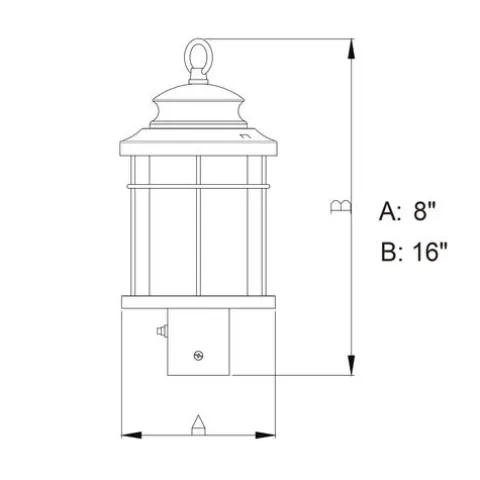 Buy Patriot Lighting® Melbourne Oil-Rubbed Bronze Outdoor Post Light