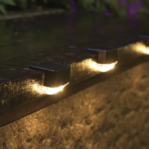 Buy Patriot Lighting® Solar Integrated Led Rail Landscape Light – 4 Pack
